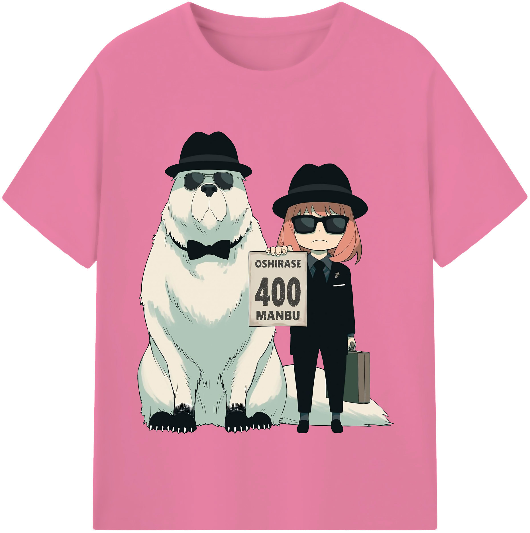 （画像用） SPY×FAMILY间谍家家酒 綿100％半袖Tシャツ（フロントプリント）